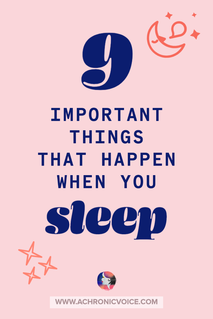9 Important Things That Happen When You Sleep