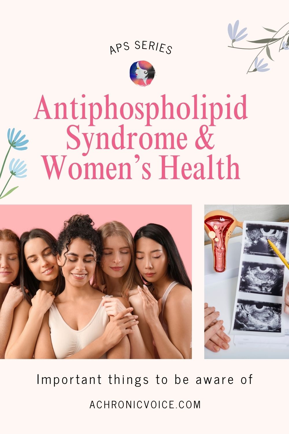 APS Series: Antiphospholipid Syndrome and Women’s Health — important things to be aware of. Read on A Chronic Voice .com.