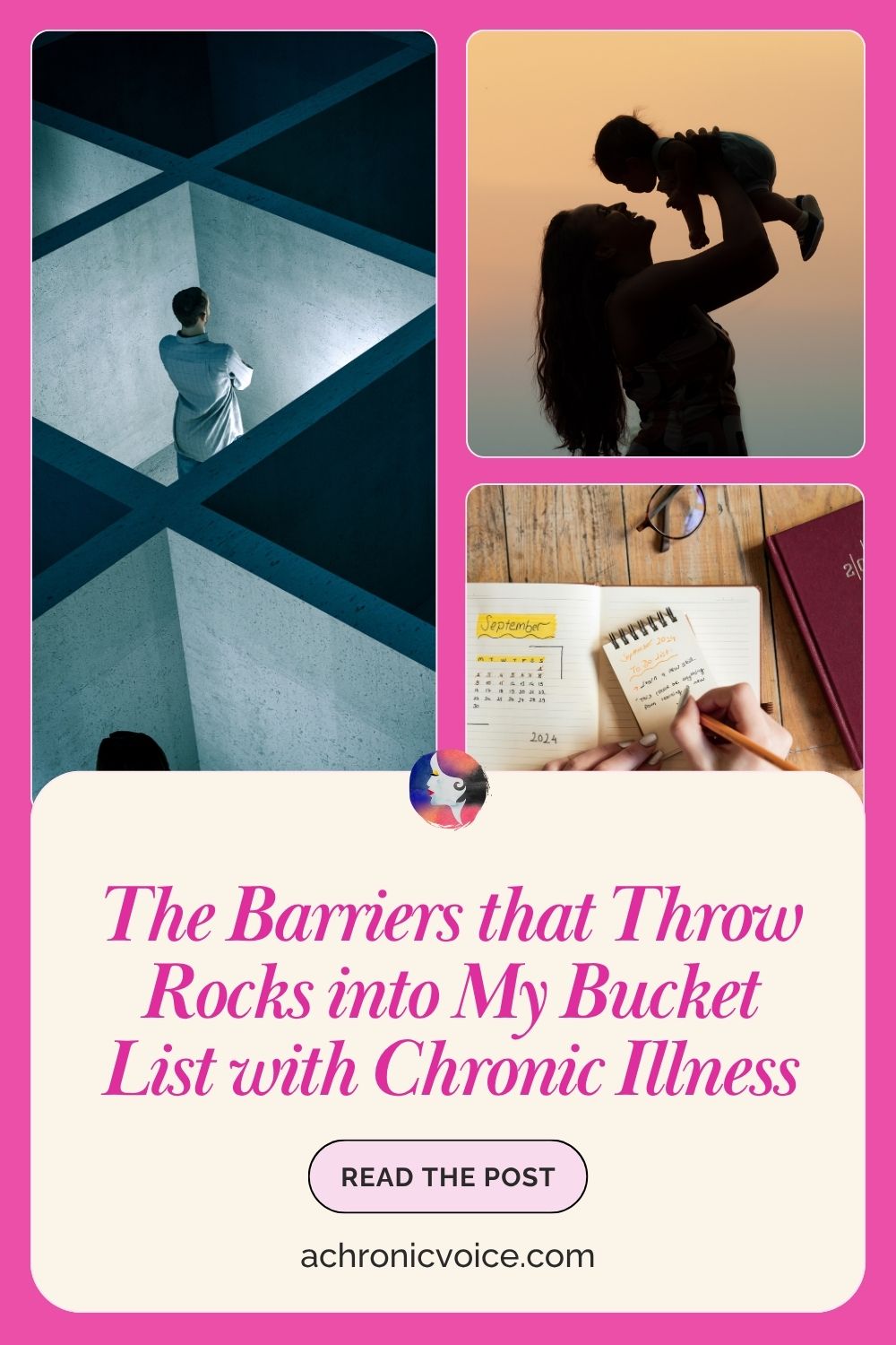The Barriers That Throw Rocks into My Bucket List with Chronic Illness. Read on: A Chronic Voice .com