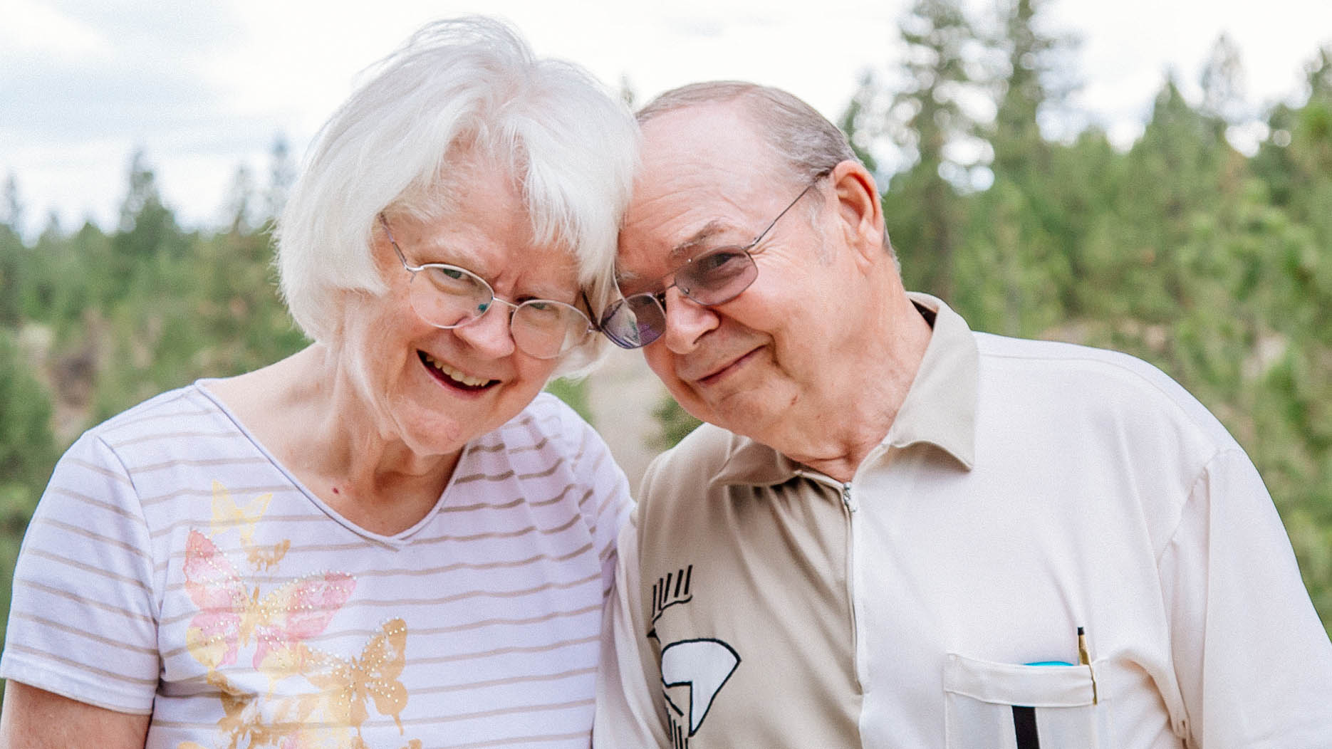 Carole Griffitts and her husband, Joe. Loving those smiles!