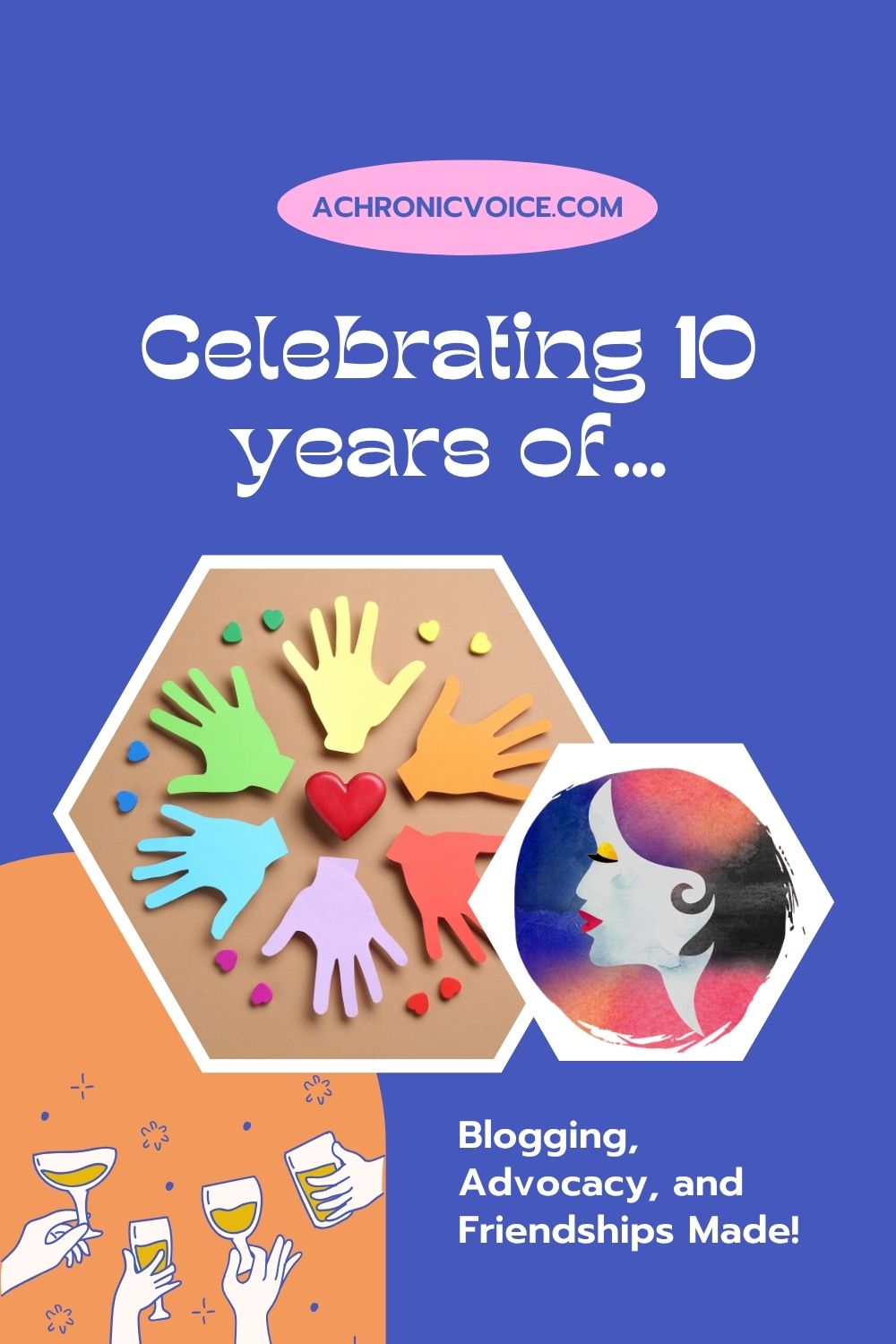 Celebrating 10 years of Blogging, Advocacy, and Friendships Made on A Chronic Voice .com!