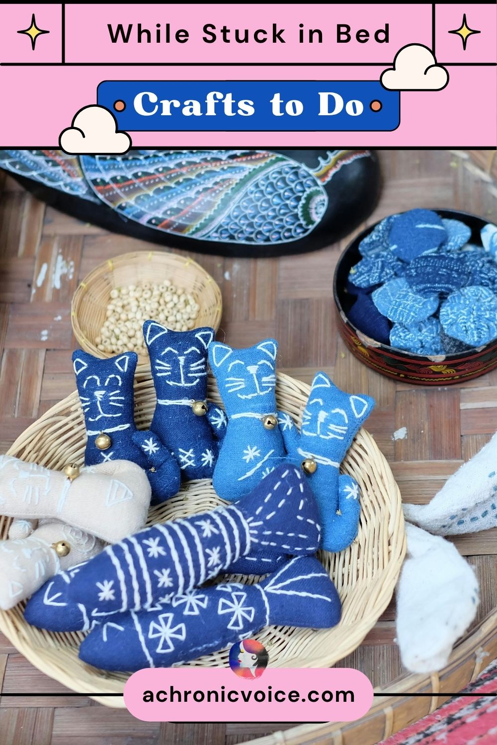 Crafts to do while stuck in bed