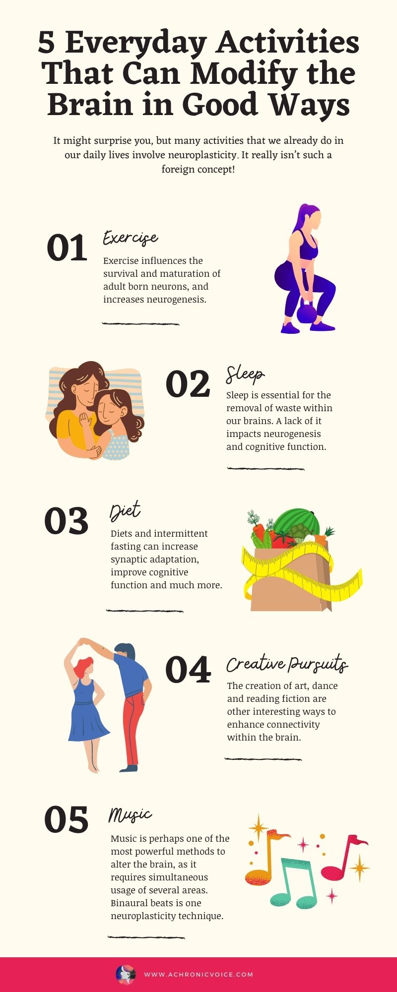 5 Everyday Activities That Can Modify Your Brain in Good Ways [Infographic]