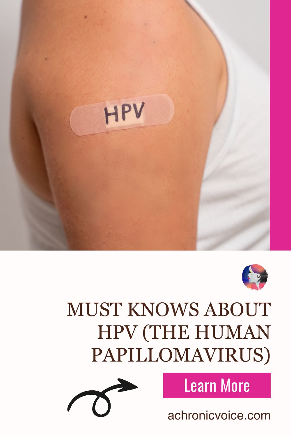 Must Knows About HPV (the Human Papillomavirus). Learn more on: A Chronic Voice .com