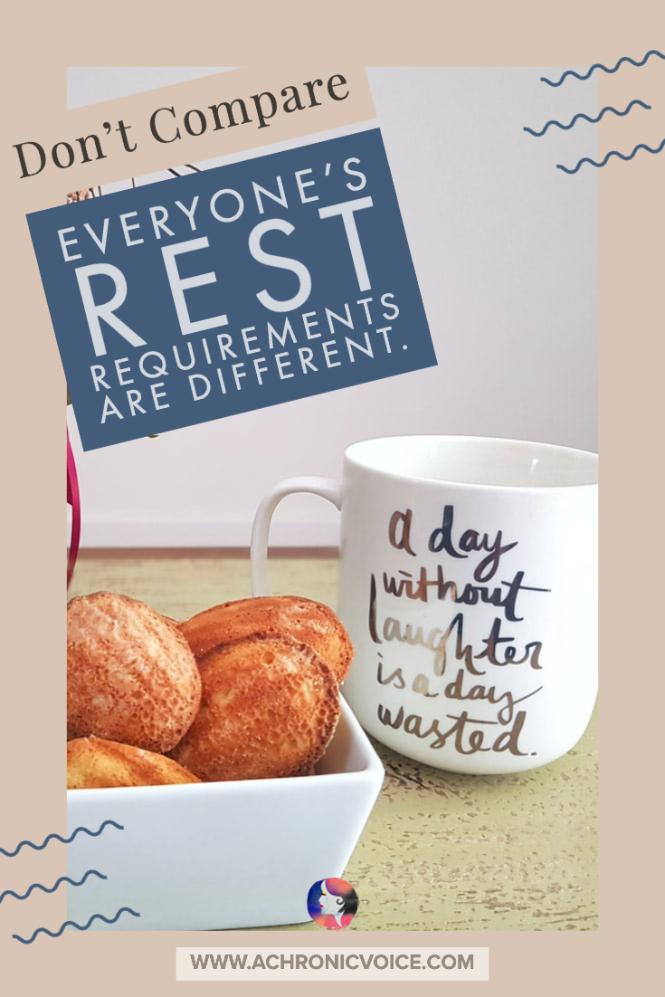 Don’t Compare - Everyone’s Rest Requirements are Different