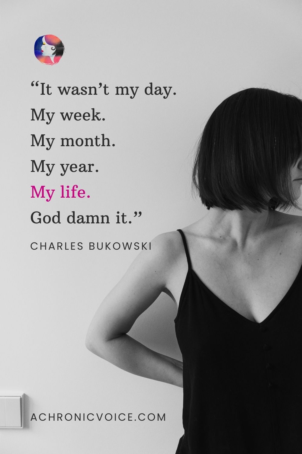 “It wasn’t my day. My week. My month. My year. My life. God damn it.” —  Charles Bukowski, Pulp: Charles Bukowski's Final Hardboiled Noir Comedy – Lady Death, Aliens, and the Absurd