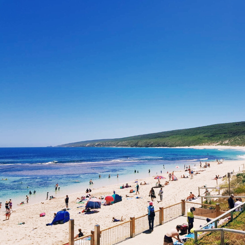 A gorgeous day at Yallingup Beach, Australia